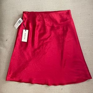 Aritzia Babaton Slip Mini Skirt